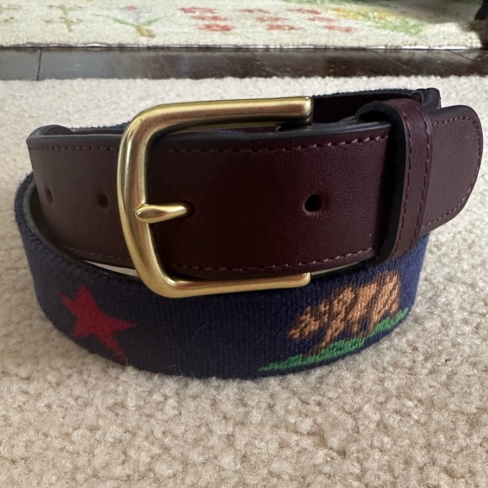 Brand New! Tucker Blair Needlepoint Belt 32 Like Smathers & Branson